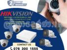 Hikvision | CCTV CH 3-HD/Bullet/ 2MP & CCTV CH 3-HD/Eyeball/ 1MP & DVR 4 turbo