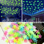 Radium 100 Pieces Stars stickers Random Colors