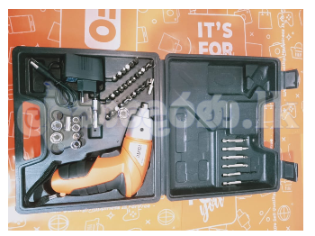 45 PCs toolkit with E- screw Drive