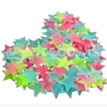 Radium 100 Pieces Stars stickers Random Colors