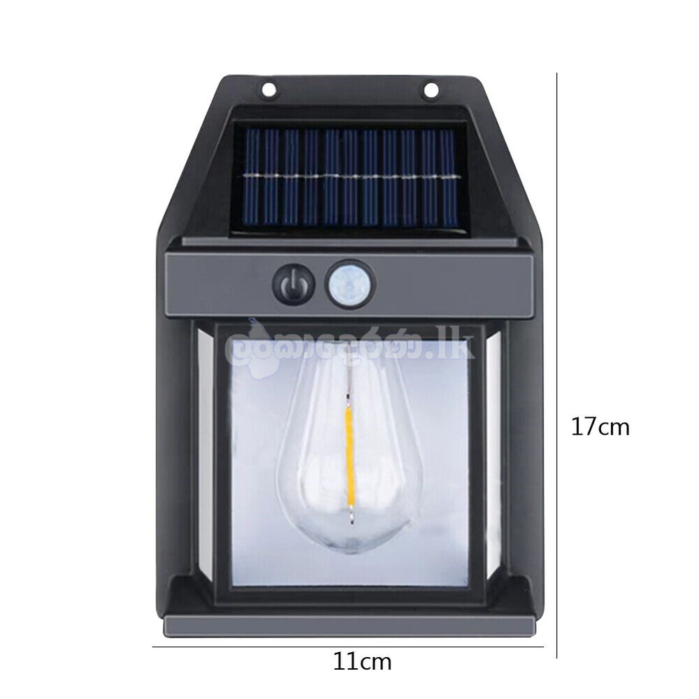 2PCS Solar interaction Wall Lamp