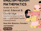 Tuition Maths 2024