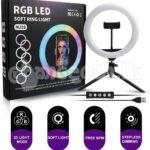 RGB – Ring Light With Tripod 7 feet