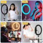 RGB – Ring Light With Tripod 7 feet