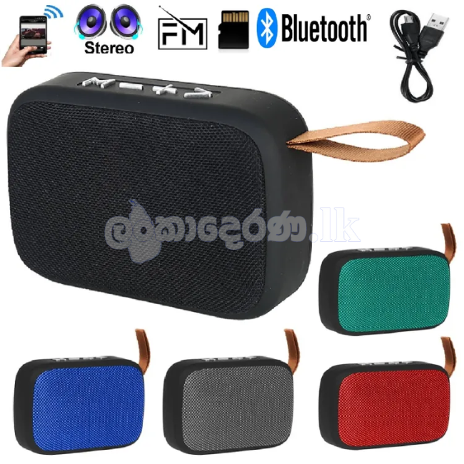 MG2 Bluetooth Wireless Mini Portable Speaker with High Quality Sound, TF Card and USB Supported