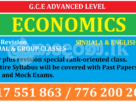 Econ Class | Economics Class | Econ Class Sinhala Medium | Econ Class English Medium