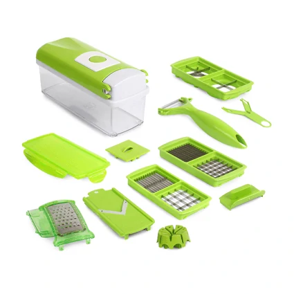 Nicer Dicer Plus 12 In 1 Multi Chopper Vegetable Cutter Fruit Slicer