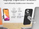 Laptop Extender Magnetic Phone Holder Bracket