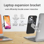 Laptop Extender Magnetic Phone Holder Bracket