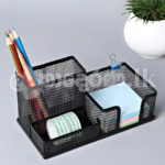 Pen Pencil Holder Steel Mesh Box