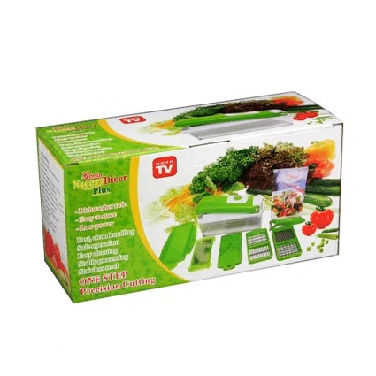 Nicer Dicer Plus 12 In 1 Multi Chopper Vegetable Cutter Fruit Slicer