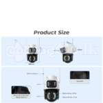 Dual Lens PTZ WiFi IP Camera