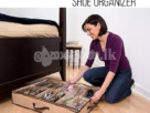 Under Bed Dust-proof Shoe Rack 12 Pairs Organizer