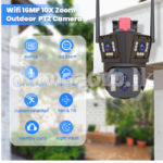3 lens zooming WIFI camers