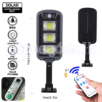 Solar Sensor Light -BK818 -4COB