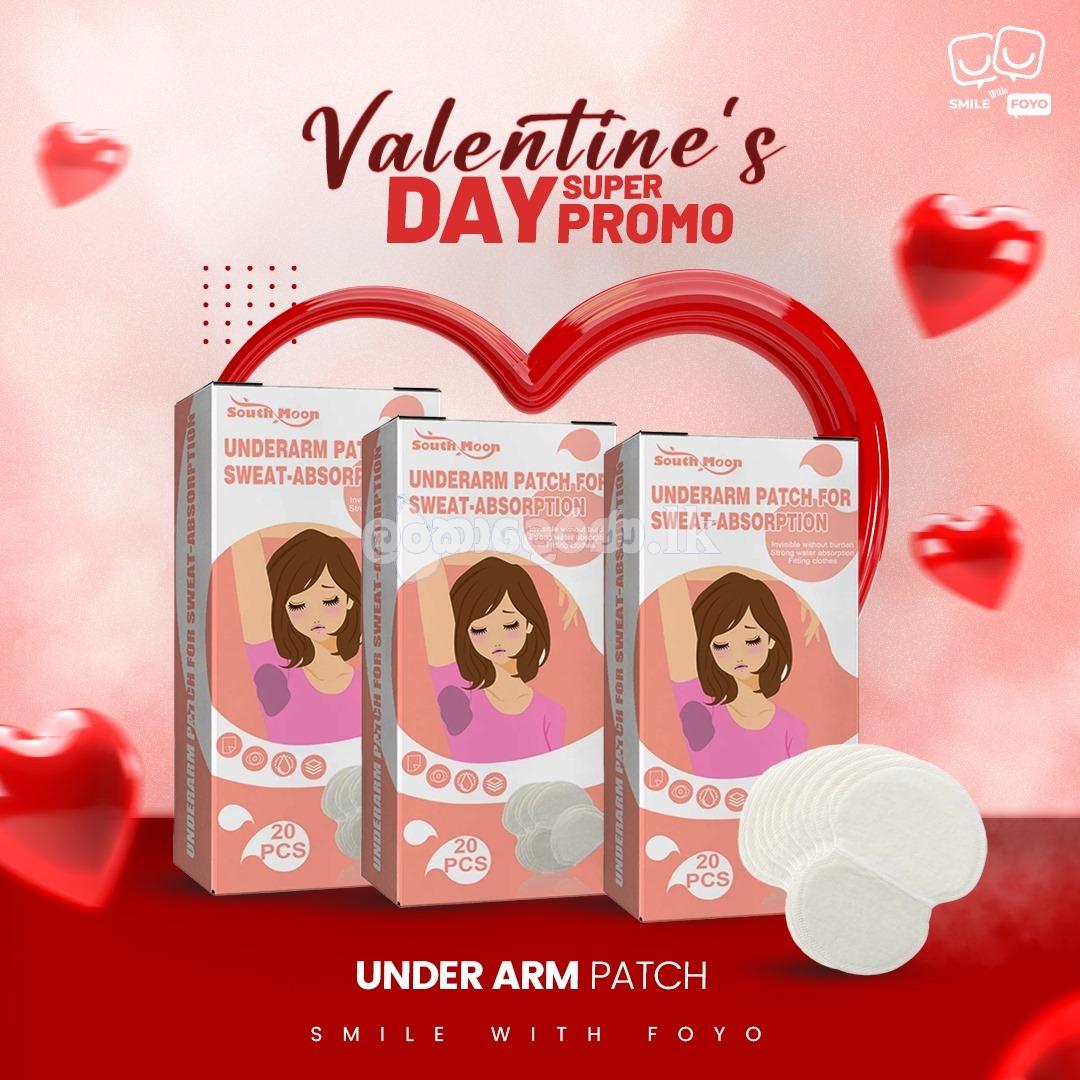 *VALANTINE PROMO* 3Pcs Under Arm Patches