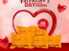 *VALENTINE PROMO* 5Pcs Soft Skin Towels Disposable Bath Towel