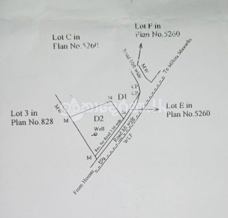 පිලියන්දල මකුළුදූව හංදියෙන් ඉඩමක් ලක්ෂ 72ට.(මිල ගණන් සාකච්ඡා කලහැක.