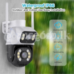 Dual Lens PTZ WiFi IP Camera