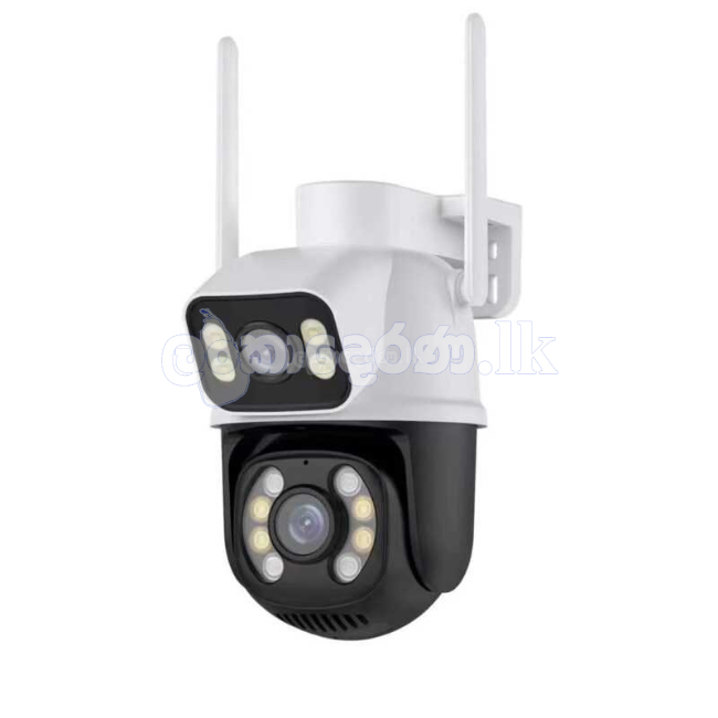 Dual Lens PTZ WiFi IP Camera