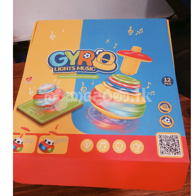 Gyro Lighting Rounding Toy