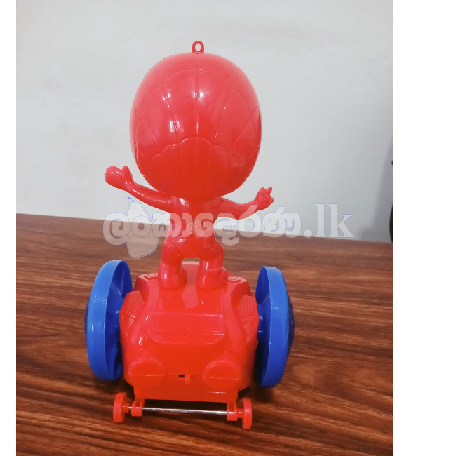 Spider Man Balancing Car