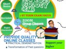 A/L Biology English medium online classes