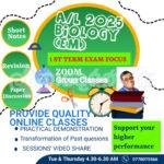 A/L Biology English medium online classes