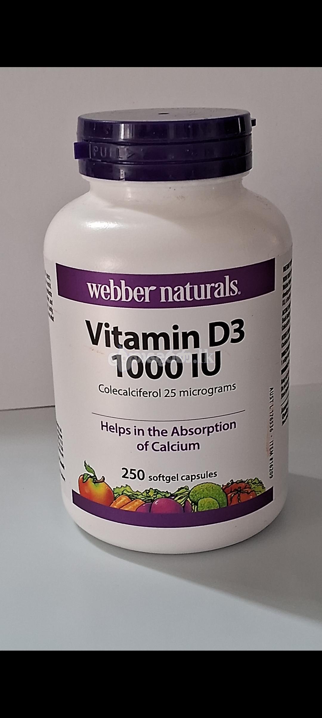 Vitamin D3  250 tabs
