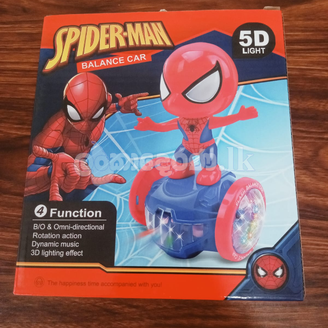 Spider Man Balancing Car