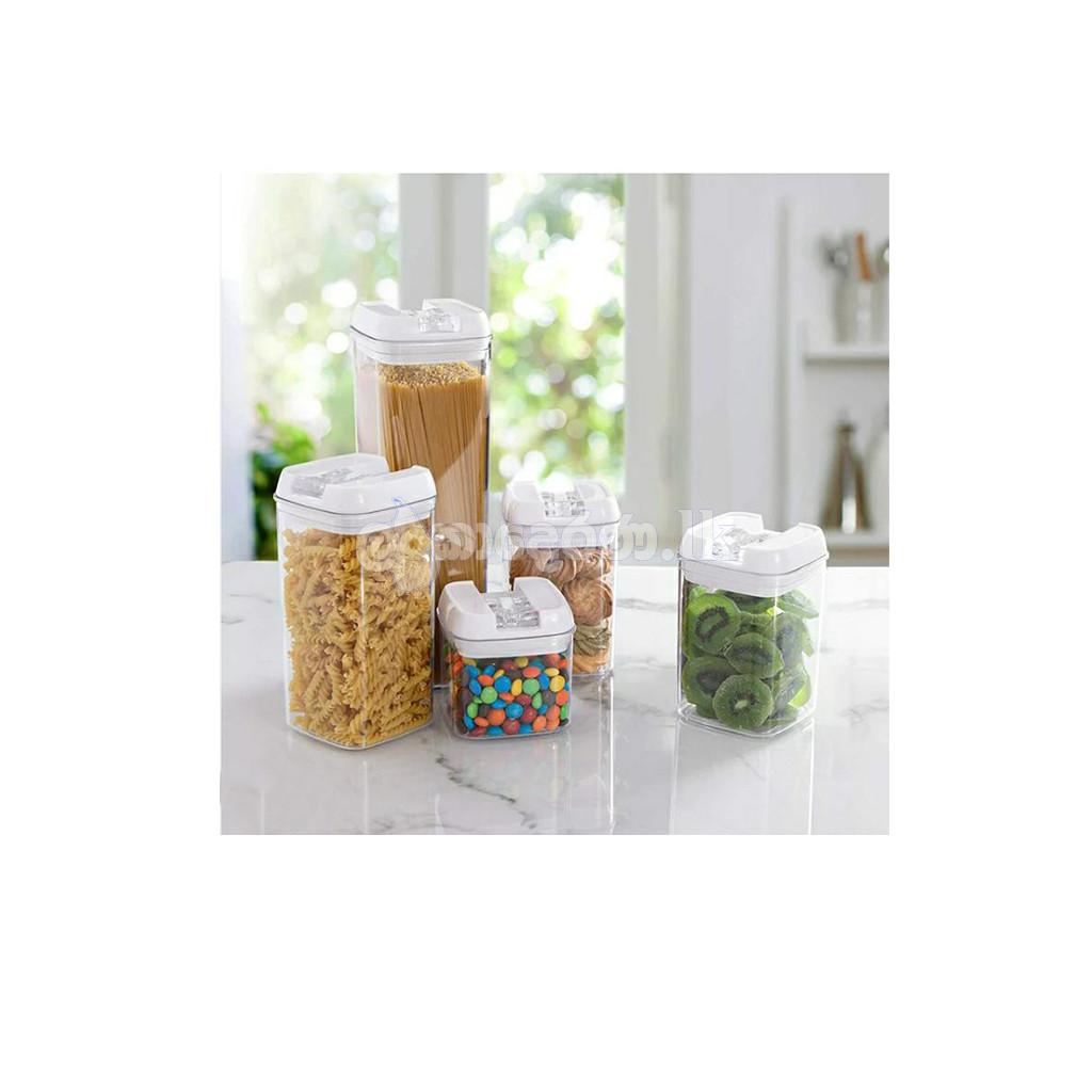 Food Storage Container Set Perfect 5 Containers Set