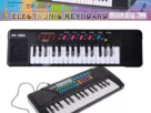 Electronic Keyboard Organ Piano 32 Keys with Mini Microphone Musical Instrument