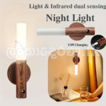 Motion Sensor LED Night Light Bar Human Body Induction Lamp Magnetic Wall Mount Rechargeable
