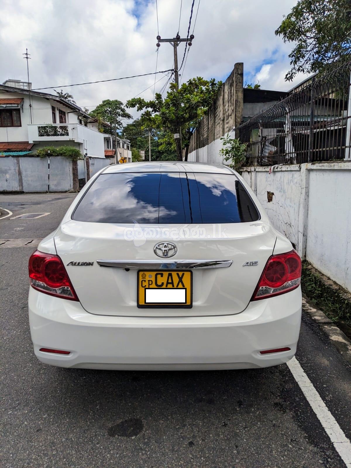 Rent a car Toyota Allion