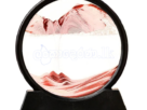 Mesmerizing 3D Sand Art Hourglass Calming Visual Display Meditative Experience Perfect Office Decoration 7 Inch