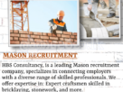 Mason Recruitment Services