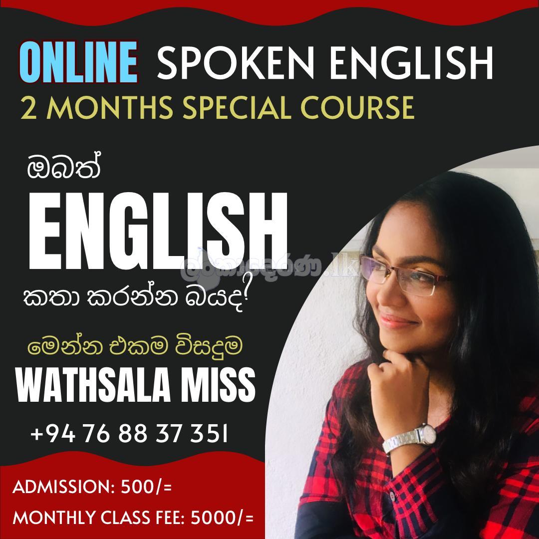 Online Individual Speak in English Spoken Advanced Class for Adults Kids Any