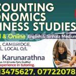 Accounting edexcel cambridge Local AL and OL commerce