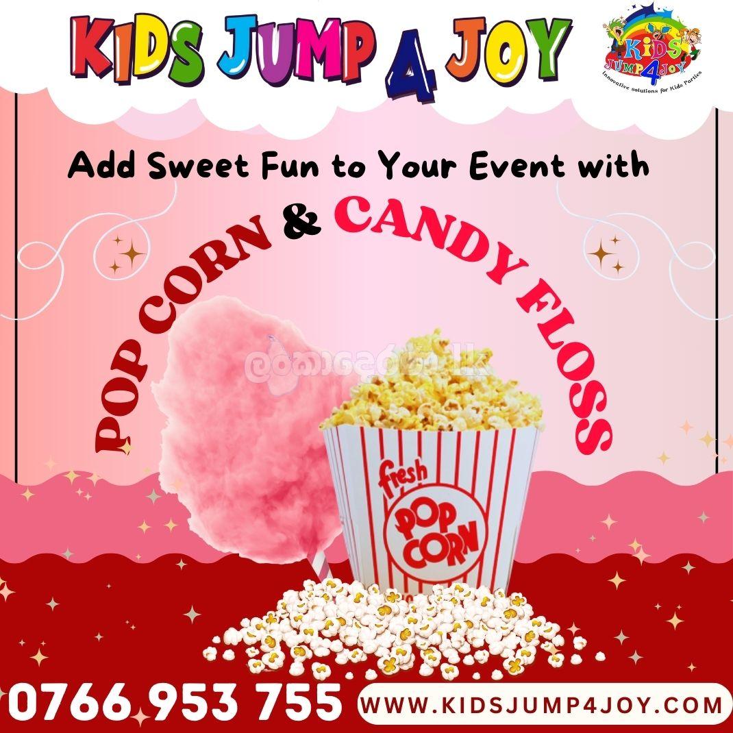 Add Sweet Fun to Your Event with Candy Floss & Popcorn!