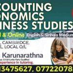 Accounting edexcel cambridge Local AL and OL commerce