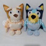 Handmade Character Soft Toys Bluey and Bingo