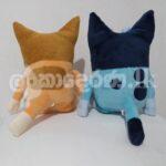 Handmade Character Soft Toys Bluey and Bingo