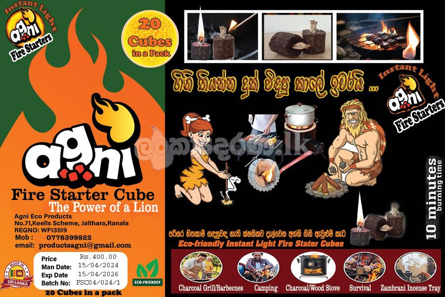 Agni- Eco Friendly Fire Starter Cubes