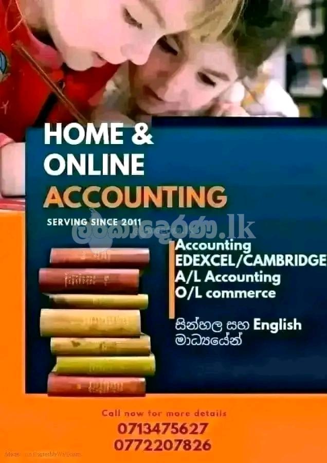 Accounting edexcel cambridge Local AL and OL commerce