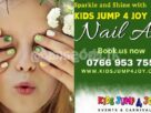 Sparkle and Shine with Kids Jump 4 Joy Nail Art!