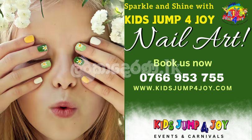 Sparkle And Shine With Kids Jump 4 Joy Nail Art!