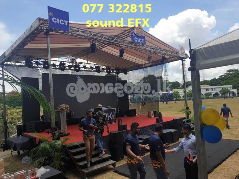 Stage & Canopy Rent Colombo