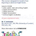English classes for adults