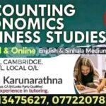 Accounting edexcel cambridge Local AL and OL commerce