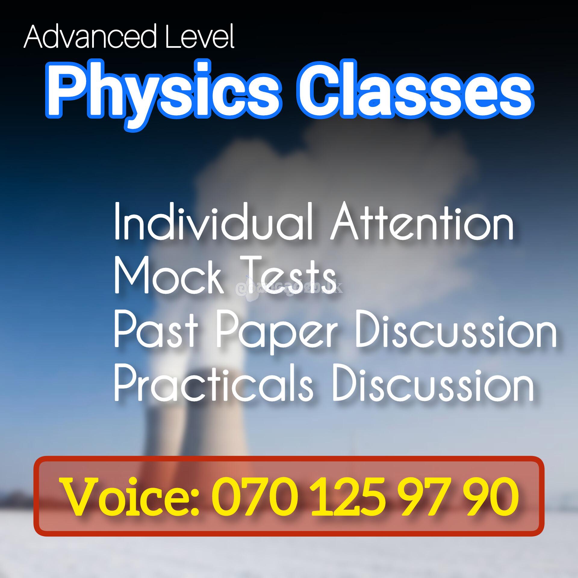 AL Physics Class
